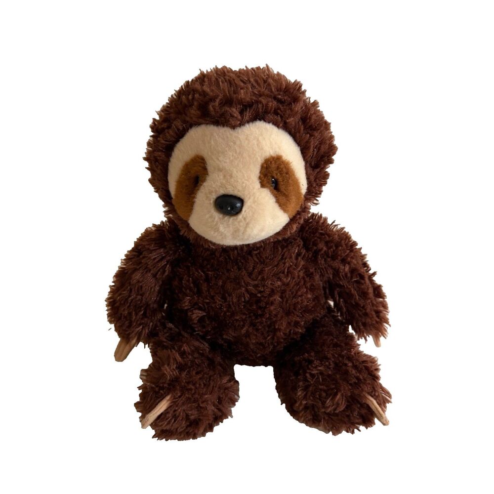 Aurora World Sloth Plush Stuffed Animal Brown 10" Soft